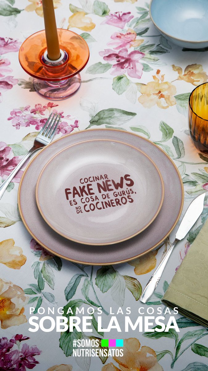 La <a href="/FAlimentum/">Fundación Alimentum</a> se une a la campaña #PongamosLasCosasSobreLaMesa de <a href="/esFIAB/">FIAB</a> y <a href="/AECOC_ES/">AECOC</a>  para luchar contra la desinformación y las #FakeNews en comida y salud 🥦🍅Somos <a href="/Nutrisensatos/">#somosNutrisensatos</a>