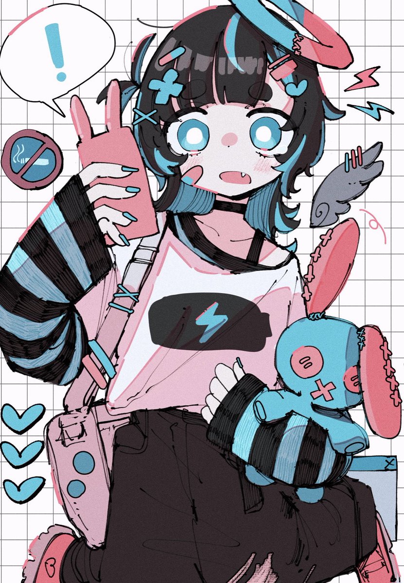 furu_tkc's tweet image. #illustration #イラスト
🩵⚡️🩷