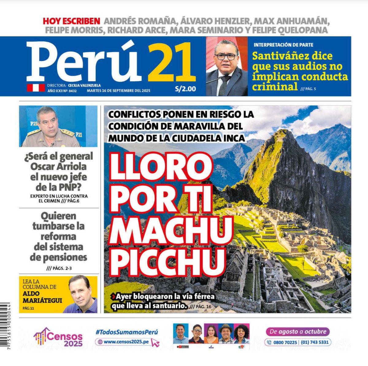 Perú21 tweet media