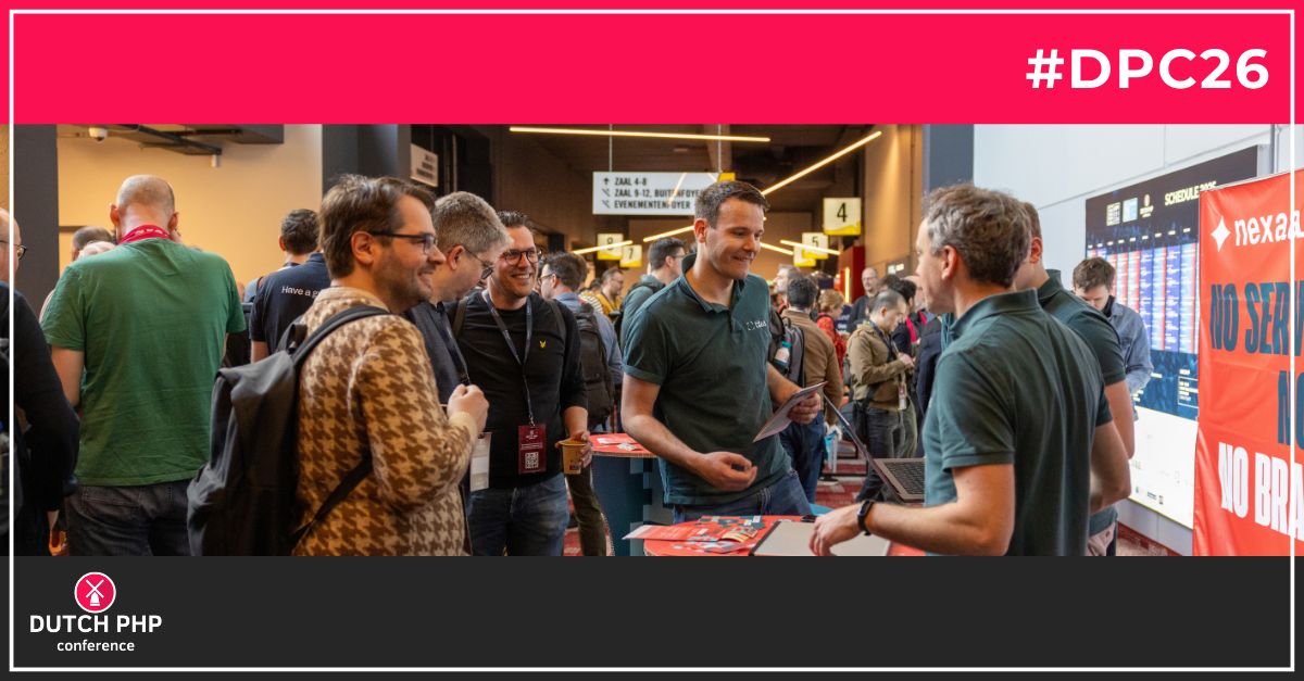 dpcon's tweet image. 🌟 Partner with us! We’re looking for sponsors to join the Dutch PHP Conference 2026.
Position your brand in front of 1,000+ developers and tech leaders.
Get in touch 👉 buff.ly/aevbK2a
#dpc26 #sponsorship #techconference #phpdevelopment