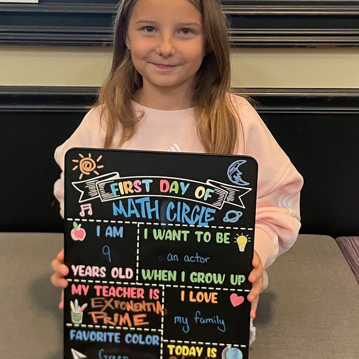 ExponentiaPrime's tweet image. 🎉 In August, several young scholars joined their very first Math Circle — and they came ready to think, play, and grow! 🧠✨

There’s nothing like watching a child realize math is fun, challenging, and meant for them. This is just the beginning. 💥
#ExponentiaPrime #MathCircle