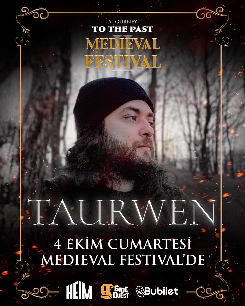 On October 4th, I’ll be performing at Turkey’s first and only Medieval Festival. As a Turkish music project, I will do my best to keep the dark art alive on these lands.

📍Ankara