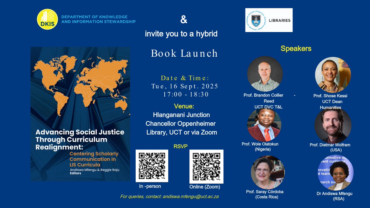 UCT Libraries tweet media