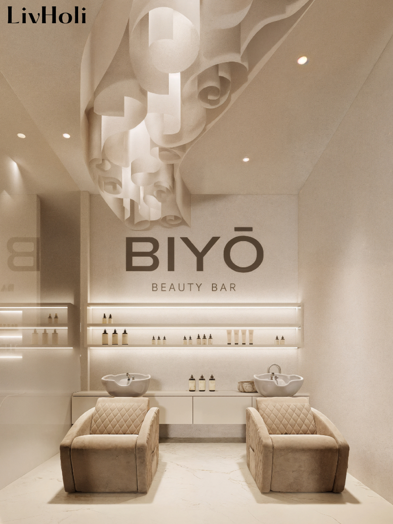 livholi's tweet image. Biyo is a beauty salon and spa that is located in Abu Dhabi, United Arab Emirates.
Designed by LivHoli Interiors
Your dream space starts here. Contact us to begin.
#wellnessdesign #spadesign