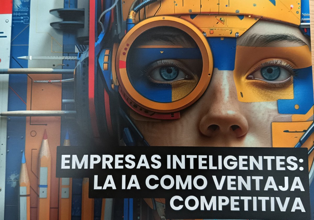 La guía Empresas Inteligentes: la IA como Ventaja Competitivaestrena su edición impresa 📘 con 1000 ejemplares que estarán en #PotencialDigital (Badajoz, 2-3 oct).
Y si no puedes venir, descárgala gratis aquí 👉 cdticextremadura.es/ebooks/LibroIA…