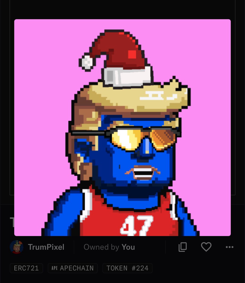 📣 TrumPixel fam, things are about to get real 👀

Staking + the V2 site both go live Sept 29 🔥
That means you’ll finally be able to farm $TRUMP just by holding NFTs. No buying, no dumping only earn through staking.

And the $TRUMP utility? Already stacking up:
• 🎰 Casino