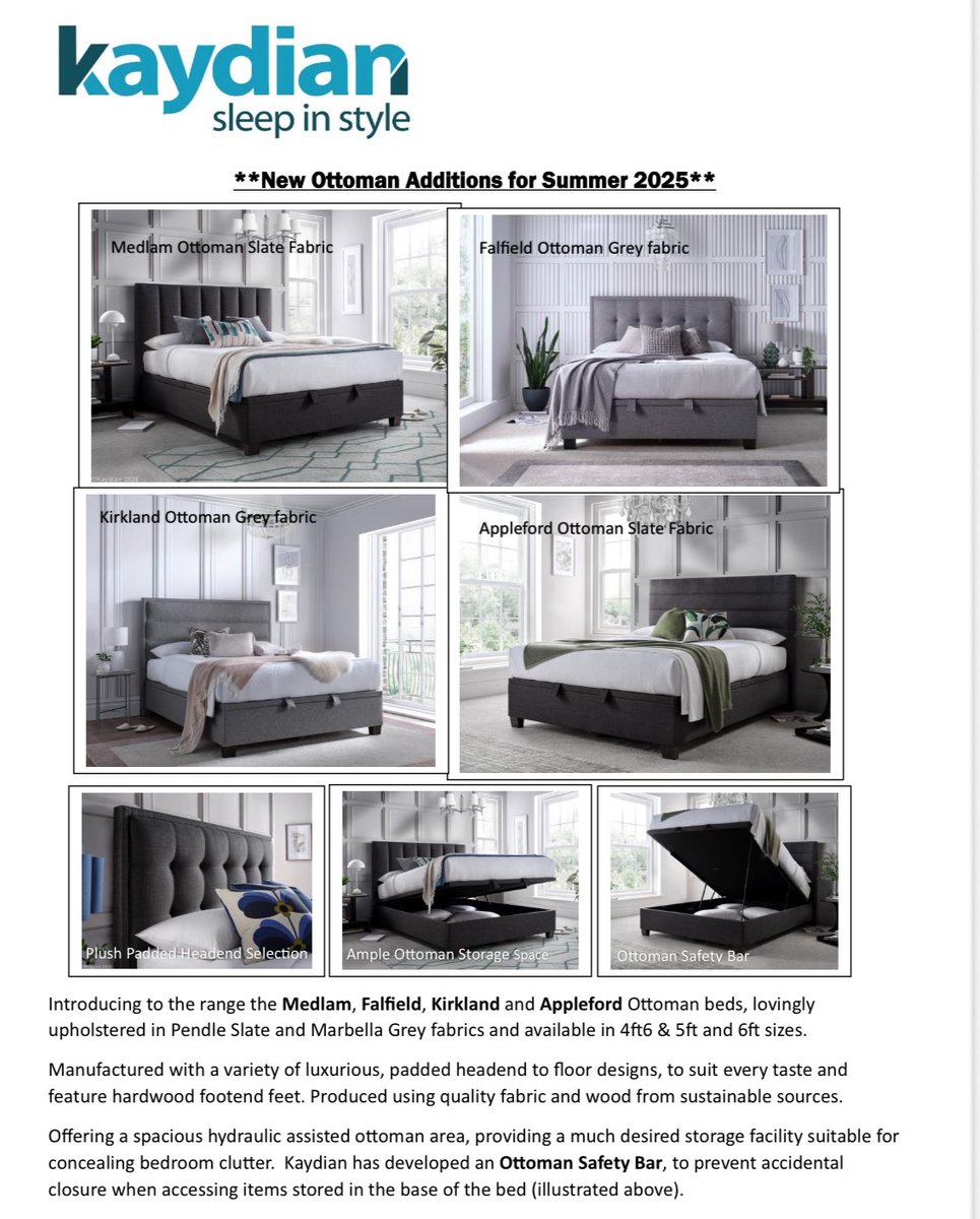 KAYDIAN Design Sleep in style