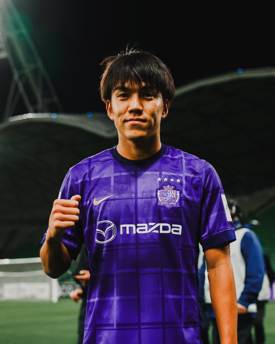 #ACLElite 初勝利を陰で支えた立役者🥷

#田中聡 
#sanfrecce #超ぶちあつ #世界を紫に染めろ