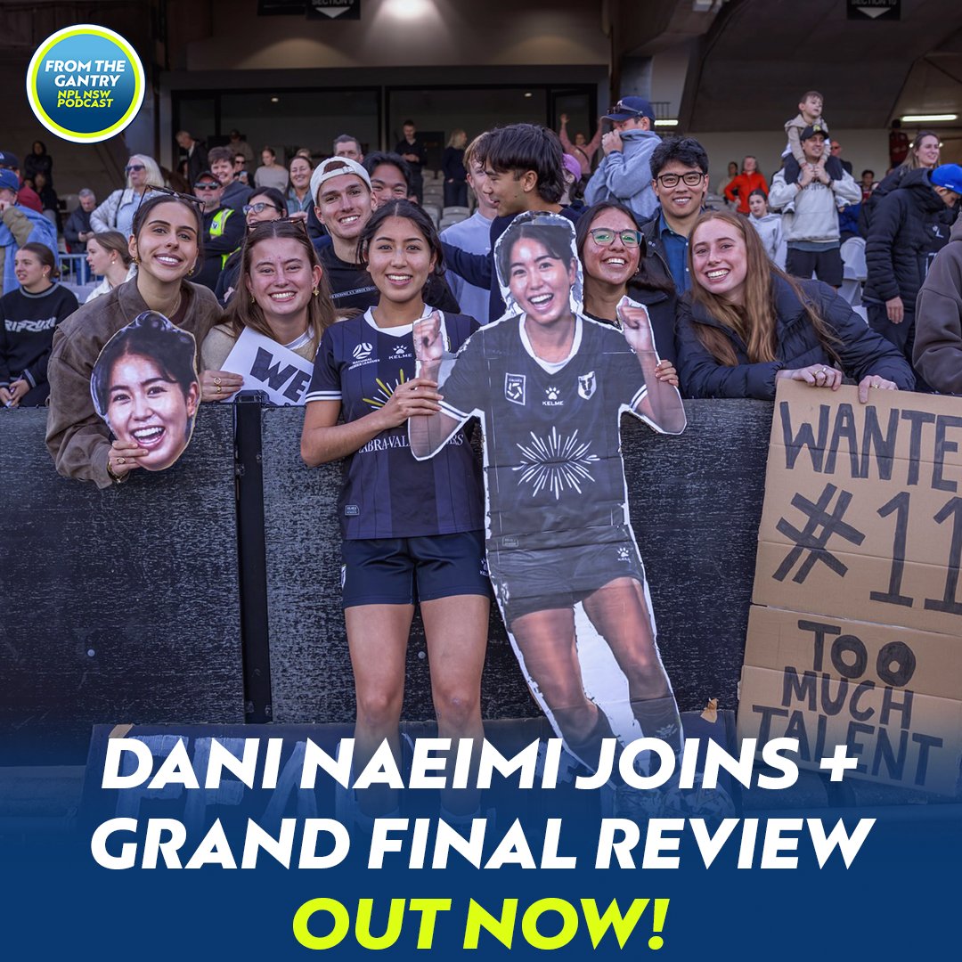 Dani Naeimi joins the pod as an #NPLWNSW Champion 🏆 

The <a href="/mfcbulls/">Macarthur FC</a> winger spoke to Georgie, Will, Teo and Nikola about what got the Bulls over the line, post-match celebrations + A-League aspirations 👀

Listen now via the link in bio!

📷 Joseph Baidengan

#NPLNSW #NPL