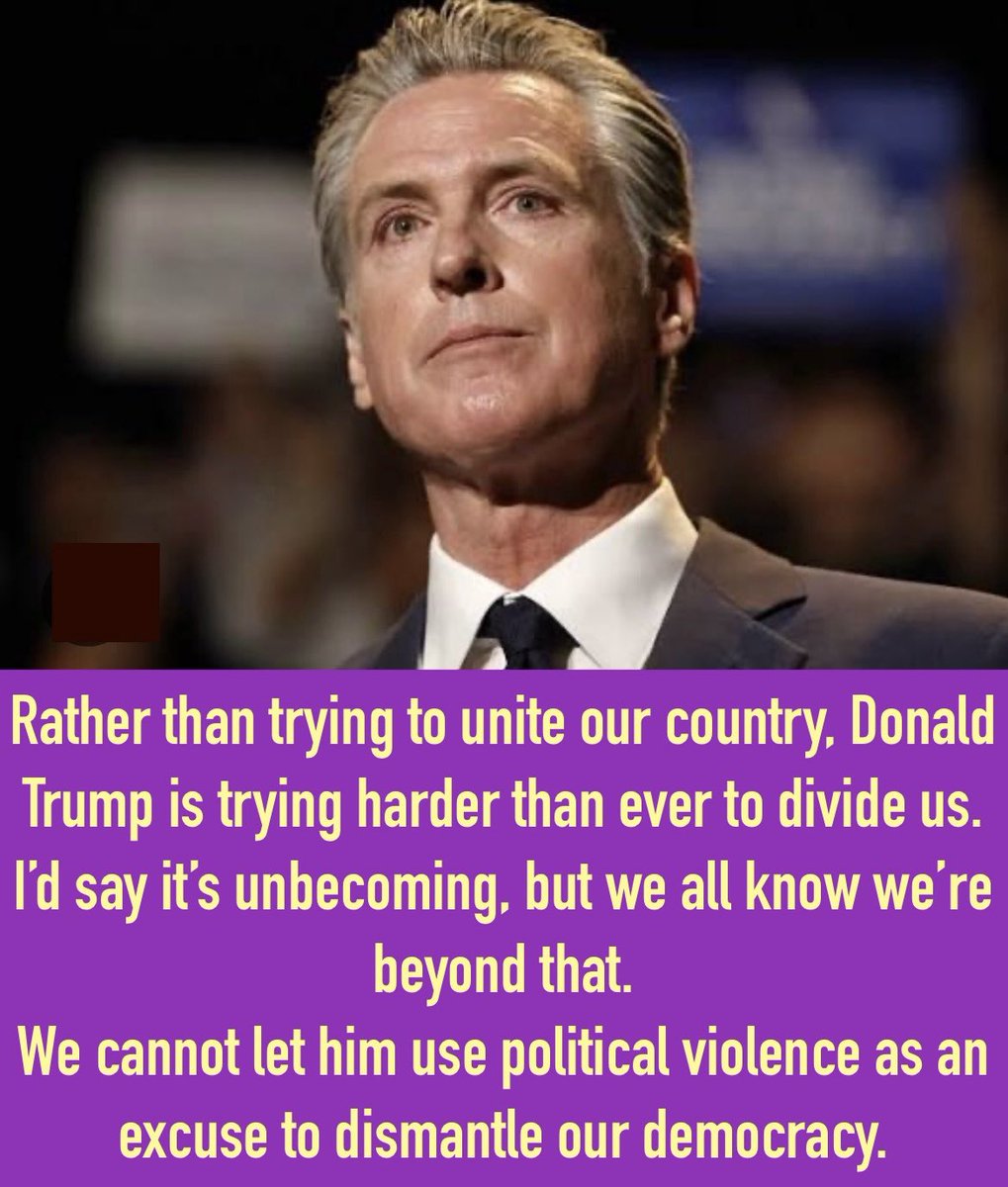 Do you stand with Gavin Newsom against Trump?

Yes or No