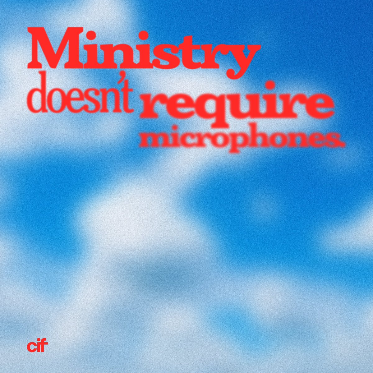 CIFcommunity's tweet photo. You’re part of God’s ministry and you don’t need a pulpit to contribute. We are all part of one body and God’s ministry needs more hands on DECK!
Let’s get to work🫶🏾

#CIF #CIFcommunity #christianityisfun https://t.co/MUUONYp2BQ