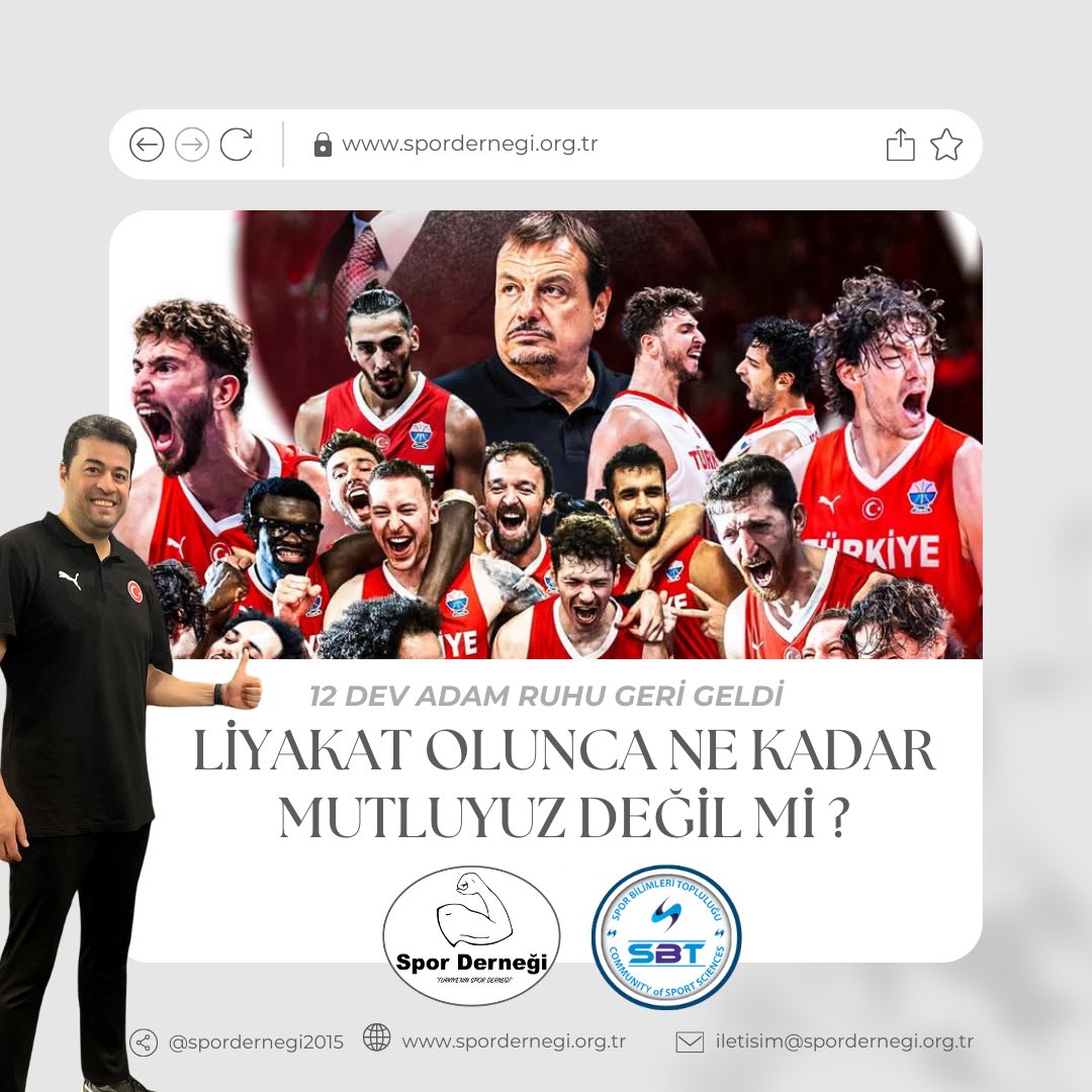 🇹🇷Avrupa Şampiyonası’nda 24 yıl sonra gelen 12 Adam ruhunun arkasındaki en büyük etmen hiç kuşkusuz takım ruhu ve liyakat…

spordernegi.org.tr/12-dev-adam-ru…

#Eurobasket #tbf #erginataman #alperenşengün #hidayettuerkoğlu