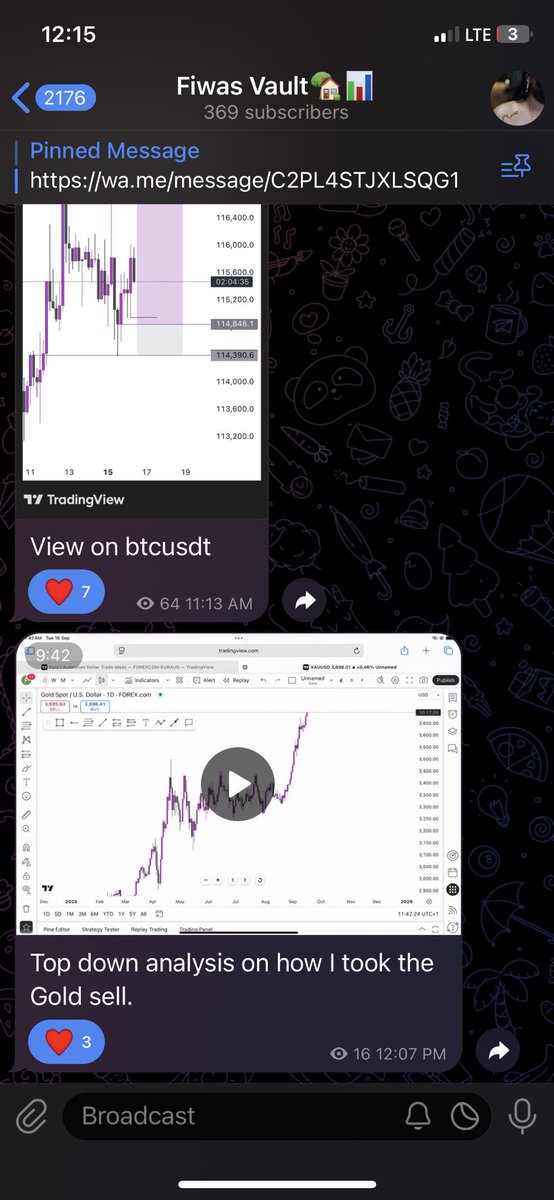Tiifeemi's tweet photo. A request on how I took my last trade on $XAUUSD 
A video on it,

https://t.co/ahQatPvq0P 
Join in and enjoy, Many more incoming. https://t.co/OlhAlTZiu8