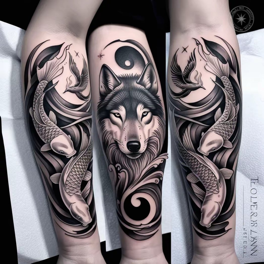 Animalatics's tweet photo. Designed with Bing Image Generator. Creating a tattoo idea on a human forearm.
 More information in the Alt.

#tattoolife #tattooartist #tattoocollector #bingimagecreator https://t.co/TM9ry6L7Vu