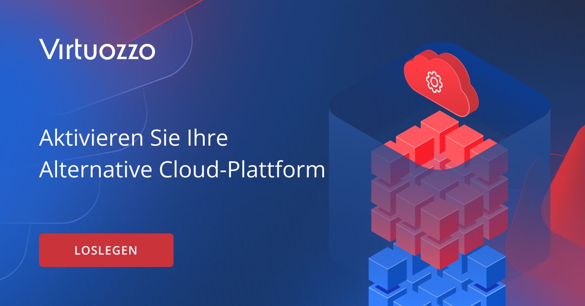 Egal ob Service Provider, MSP oder Unternehmen – mit Virtuozzo erhalten Sie eine echte VMware-Alternative, die auf Kosteneffizienz, Skalierbarkeit und Leistung ausgelegt ist.

🔗 bit.ly/3HYsfyk