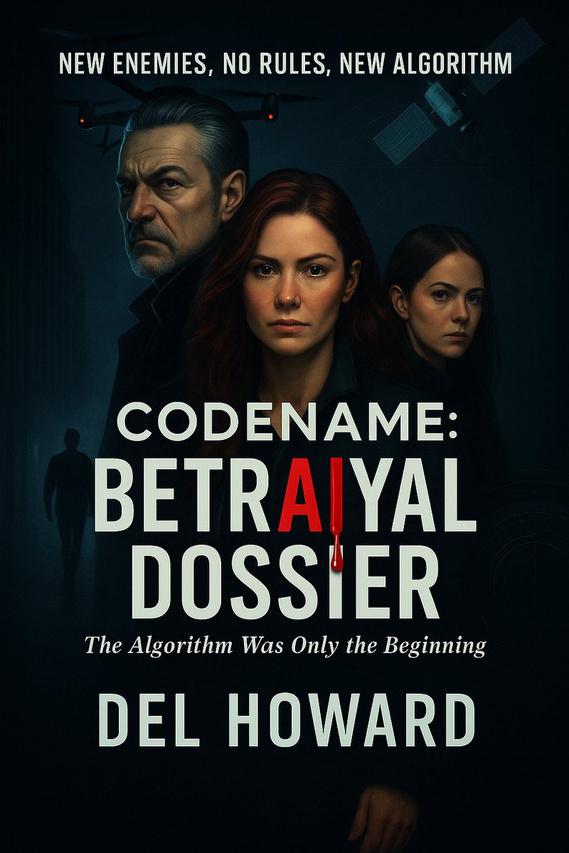 A Bond for the digital age. MI6-trained. Betrayed by the future.  
Codename: Betraiyal Dossier Where espionage collides with AI, and betrayal is inevitable.  
Read it here:  amazon.com/dp/B0FDX5RNQK

#SpyThriller #ThrillerBooks #Espionage #TechnoThriller