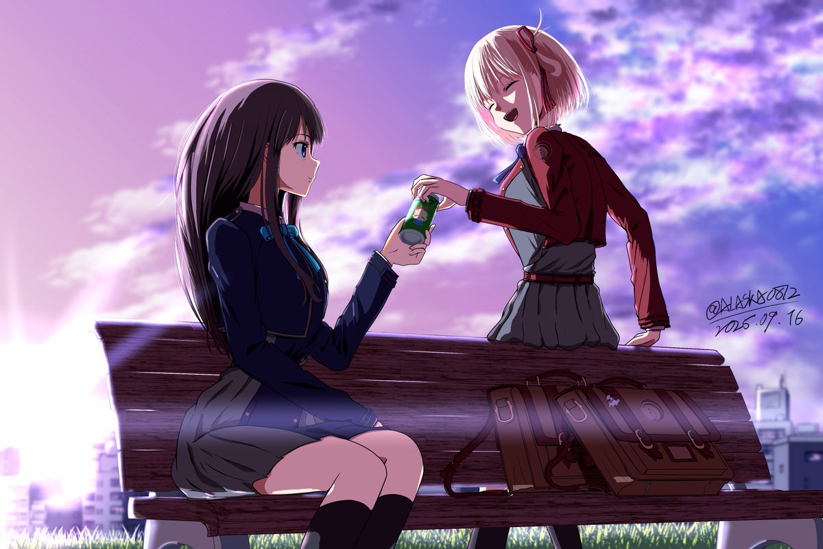 #リコリコ

もう一週間後は、千束さんの誕生日だよ！