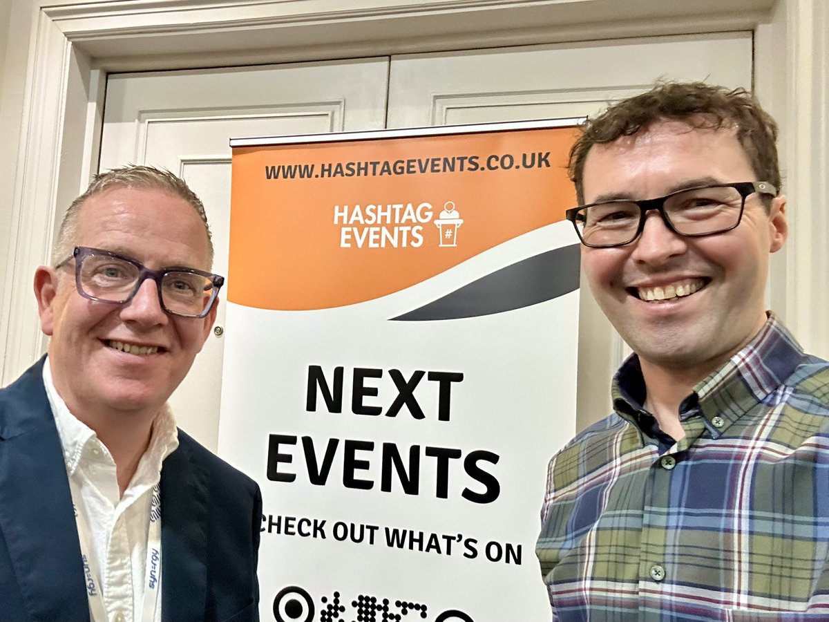 Another busy day in #Aberdeen for <a href="/FSB_MikeD/">Mike Duncan FSB</a>, <a href="/FSB_DavidG/">David Groundwater</a> and membership guru Colleen Joss at the Aberdeen Business Show with Hashtag Events 🤝