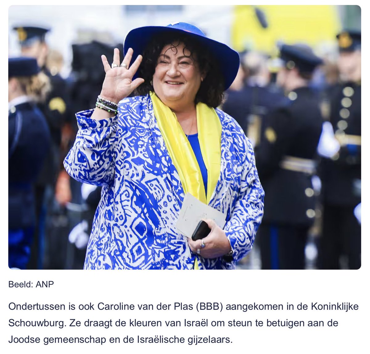 Netanyahu zal trots zijn op Obesiboos van der Plas terwijl hij Gaza-Stad van de kaart veegt en onverdroten doorgaat met zijn genocide van de Palestijnen. #VanuitDeKoets