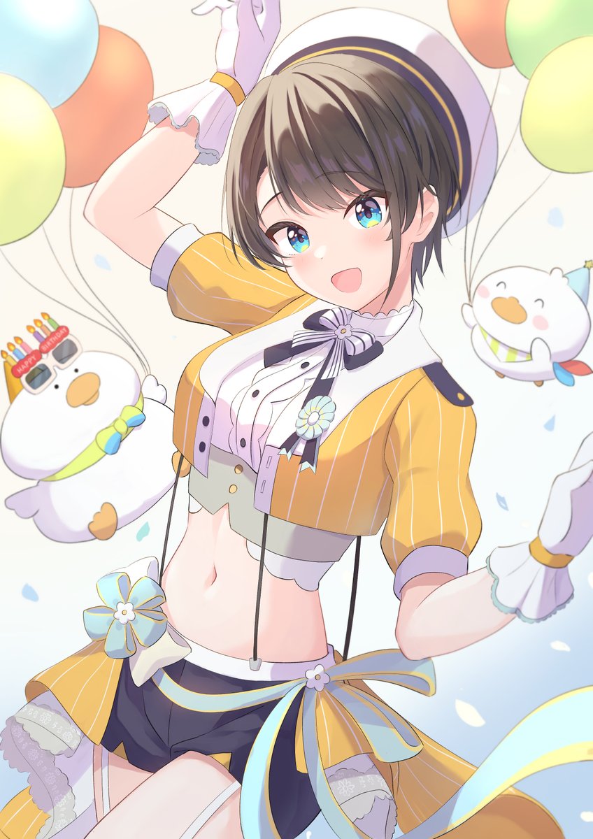 midoku712's tweet photo. スバルちゃん7周年おめでとう🎉🎉
毎日楽しく過ごさせてくれてありがとう‼️(再掲)
#プロテインザスバル　#大空スバル７周年 https://t.co/vKHC6TlWwj