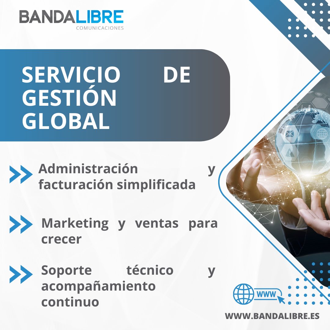 Bandalibrecom's tweet photo. Un servicio integral para ISPs, WISPs y FTTH que reúne todo lo que necesitas:
✔️ Administración y facturación
✔️ Marketing y ventas
✔️ Soporte técnico
✔️ Estrategias de crecimiento
https://t.co/QAtJnCnG5e

 #Telecomunicaciones #ISP #WISP #FTTH #GestiónGlobal #Bandalibre https://t.co/c0NJMwuuww