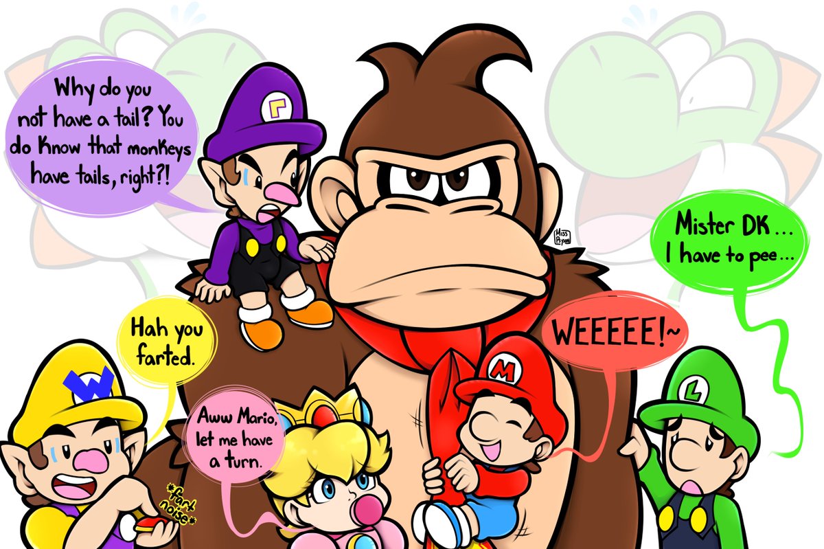 Are you deadass right now????

#donkeykong #supermario #nintendo