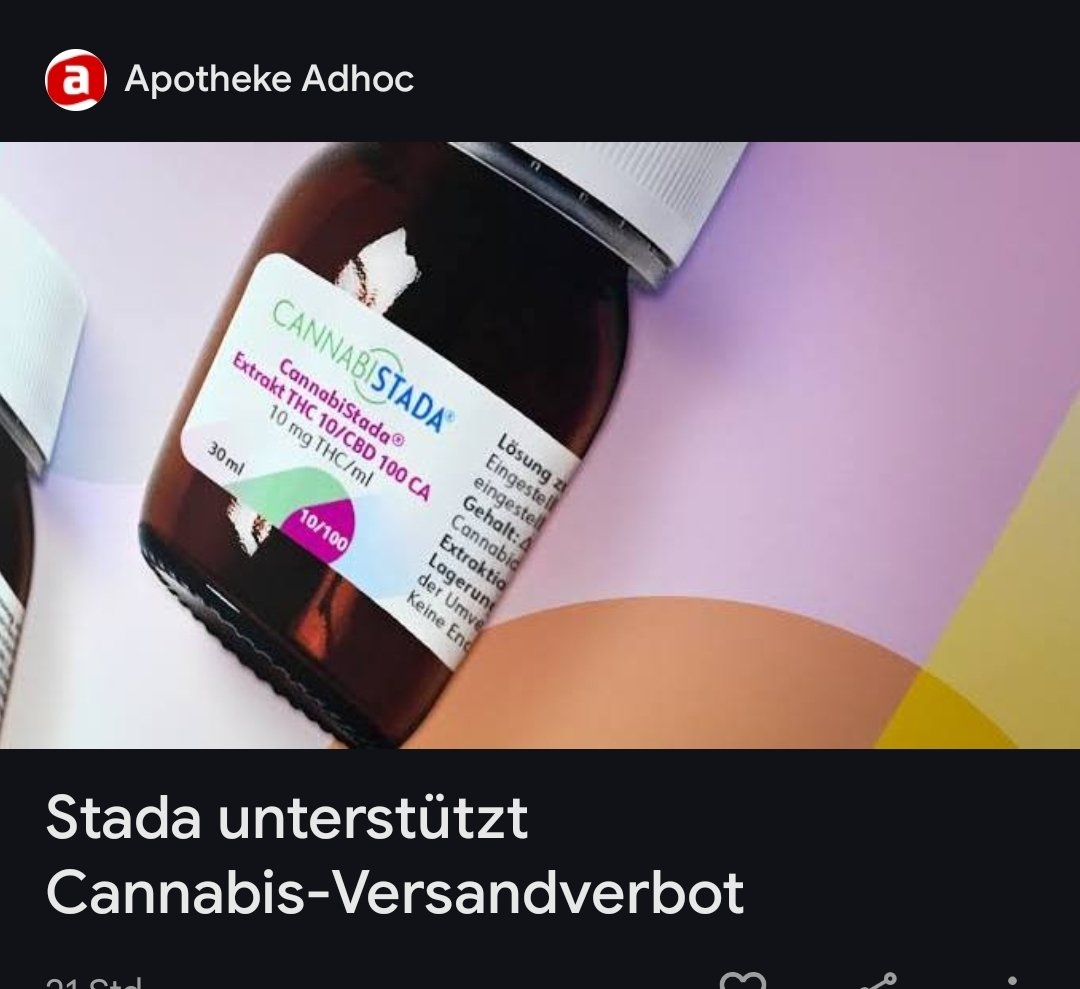 Es haben sicher nur die Wenigsten geglaubt, dass die Pharmaindustrie nicht lieber viel gefährlichere Drogen, wie Benzodiazepine verkauft, anstatt Patienten das natürliche, nebenwirkungsarme Cannabis zu gönnen.