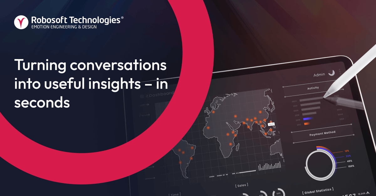 Robosoft's tweet photo. From hours to seconds!
We built an AI-powered conversational platform for a renewable energy leader to turn queries into instant insights.
Learn more: https://t.co/8p51kVBHki

#AI #CleanEnergy #DataToDecisions #Robosoft https://t.co/zGOoctOOj9