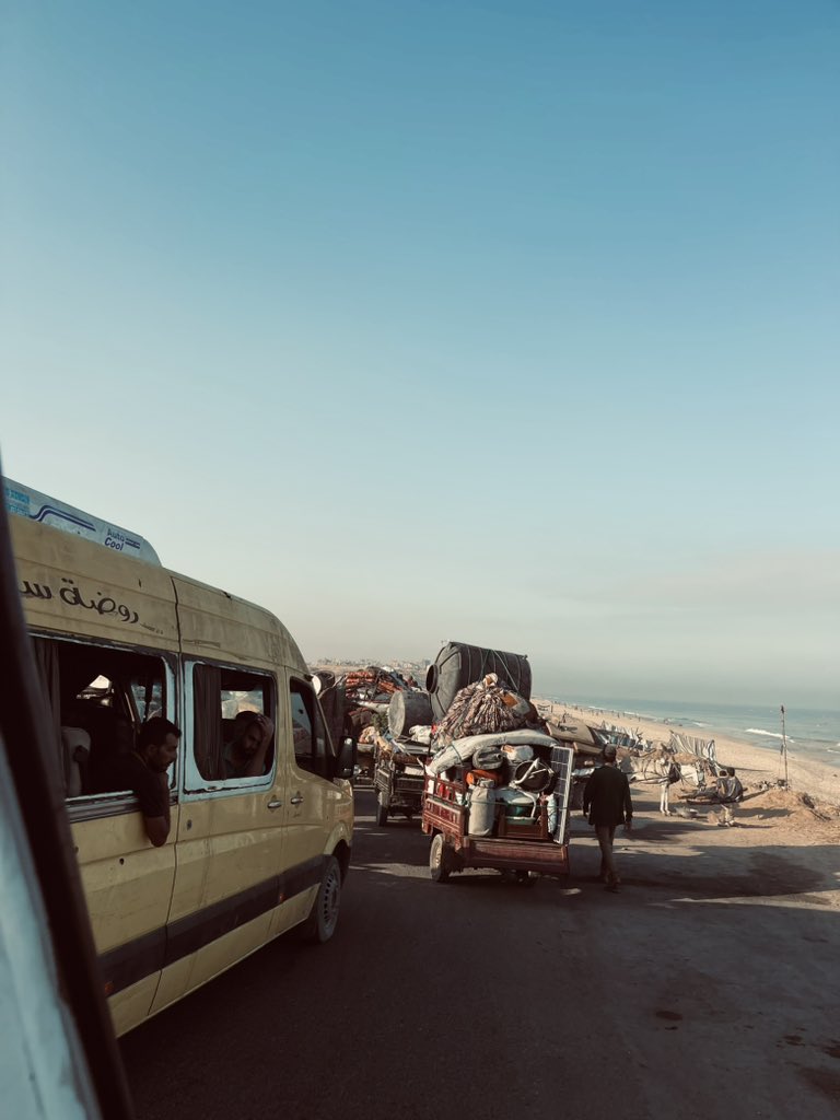 We have been displaced time and time again... We have been forced to flee ten times, each time carrying the pain of departure. If we are not in the places we love, we are strangers wherever we go. 💔 #Gaza #Displacement
<a href="/Louis_Allday/">Louis Allday</a> <a href="/SanaSaeed/">Sana Saeed</a> 
chuffed.org/project/120676…