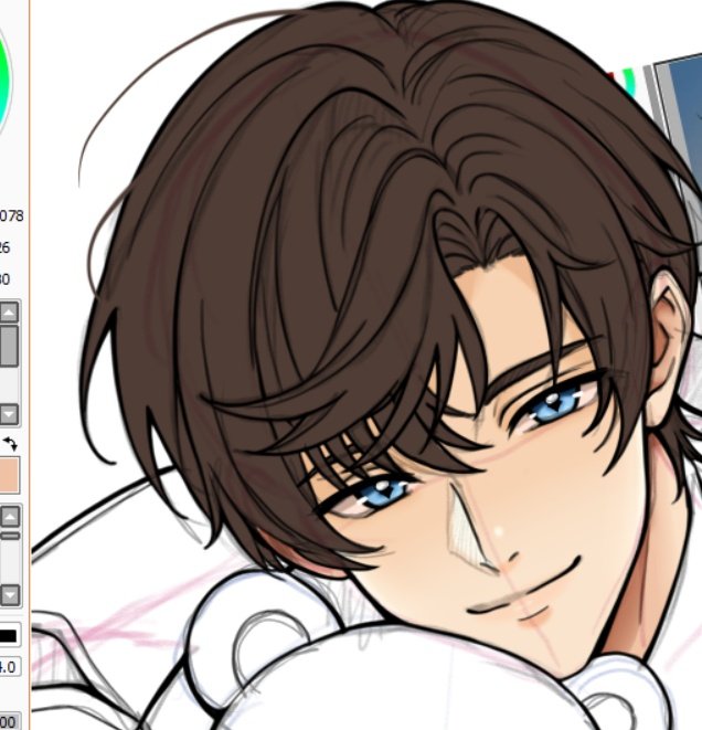 Just a coloring style experiment I really like how it's turning out 🥹