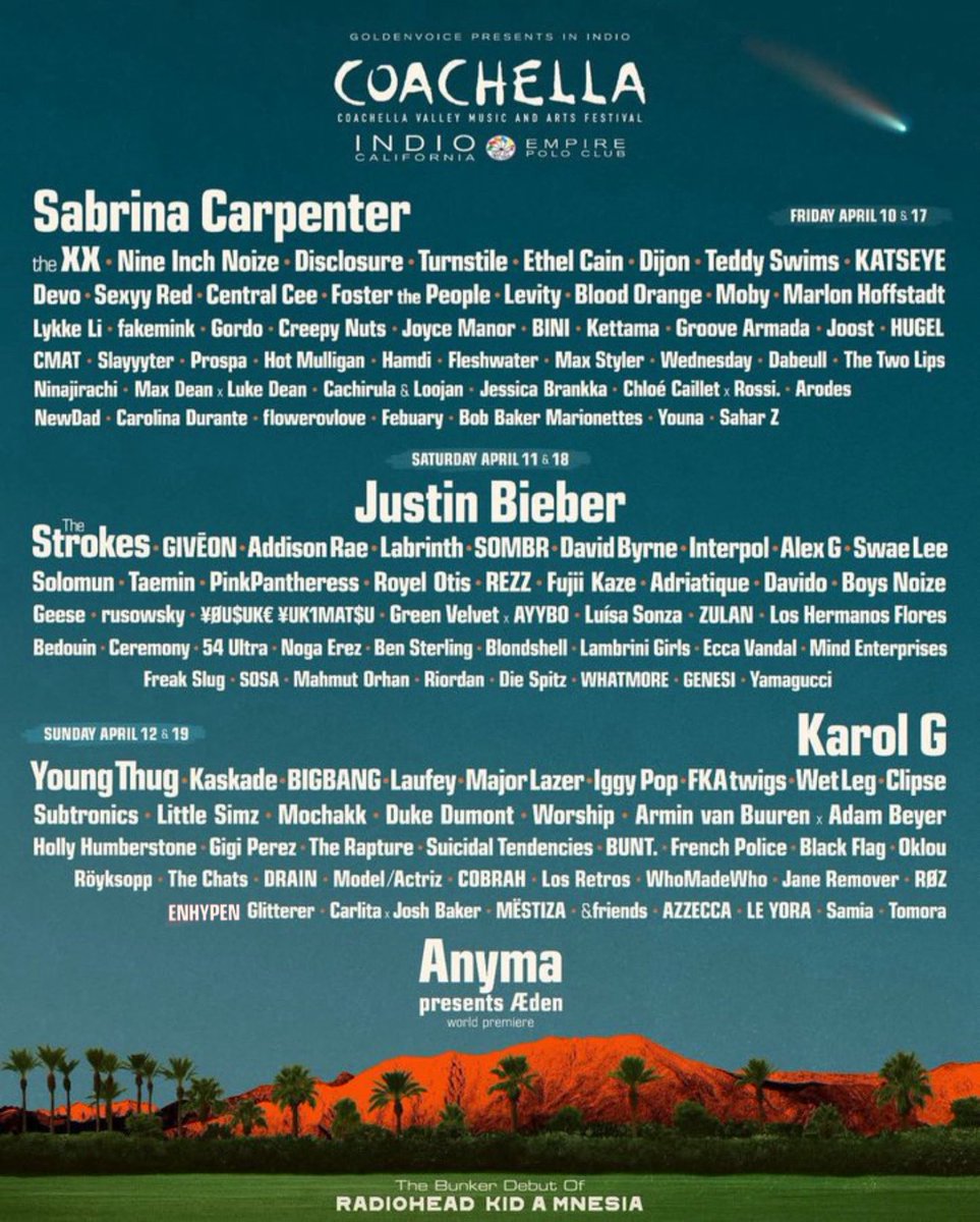 itsjungone_'s tweet photo. ENHYPEN  AGAIN AND KATSEYE?!! this lineup IS GOODDD https://t.co/5CahRa3712