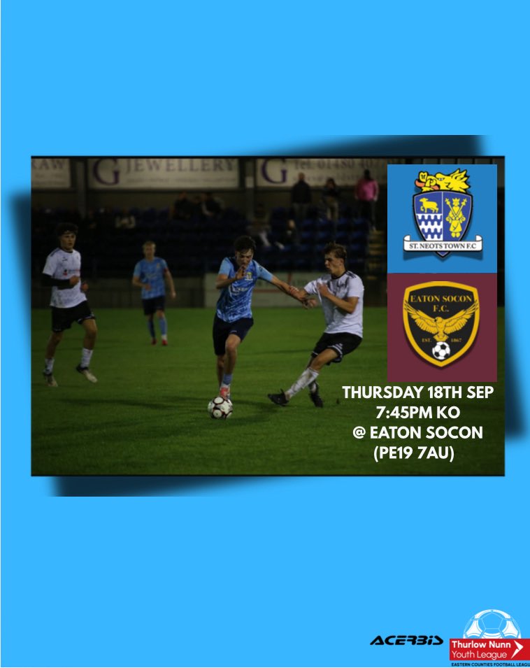 St Neots Town FC U18s tweet media