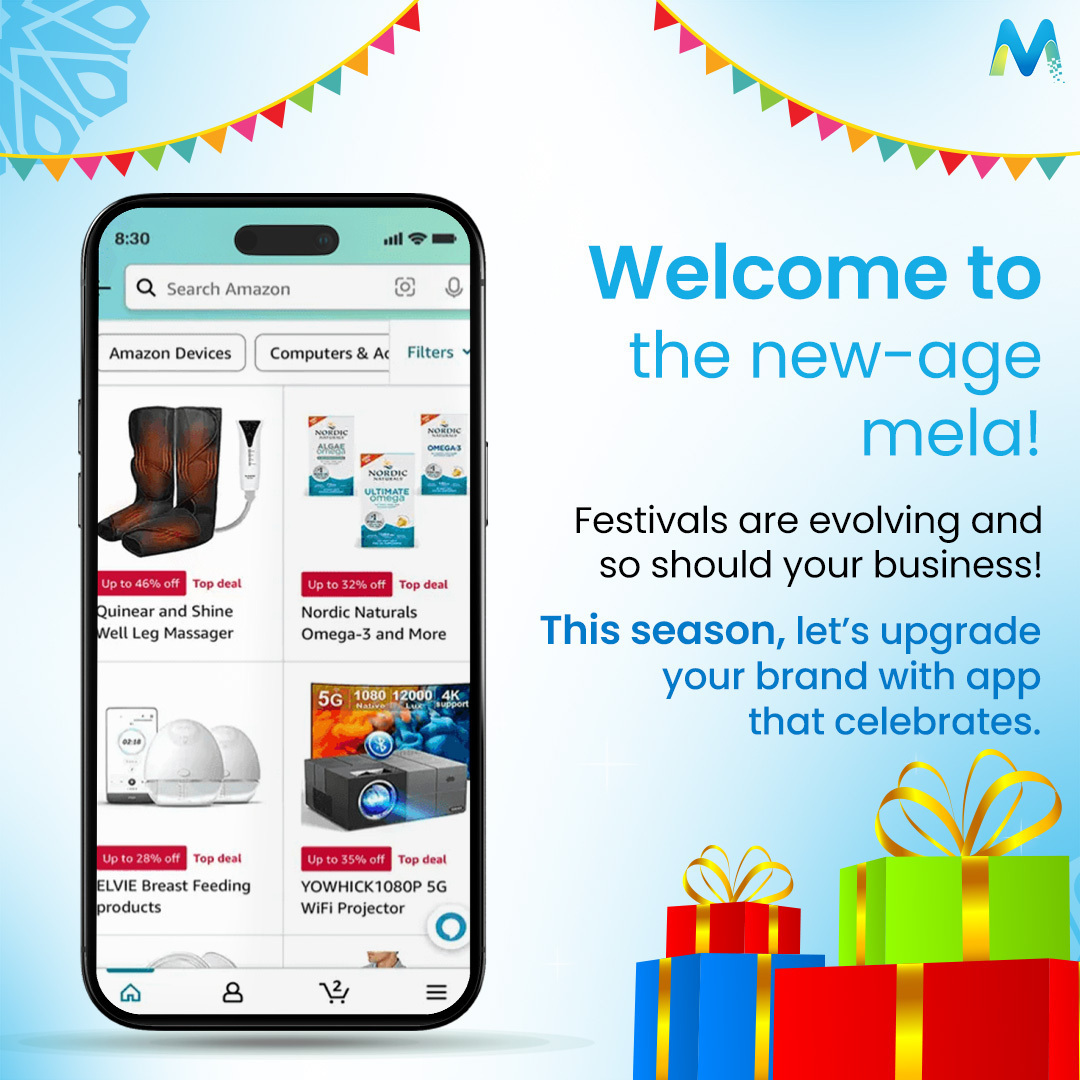 markupdesigns's tweet image. Festive season is here! Are you ready? ๐ซ
Because we are with smarter solutions to power your business.
From interactive campaigns to engaging apps, letโs give your brand the festive glow it deserves.
#FestiveMarketing #TechPost #MarkupDesigns #LifeAtMarkup