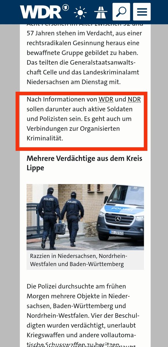Mir wird übel... Wie viele Razzien braucht es noch bis über ein Verbotsverfahren gegen die #ScheißAfD nachgedacht wird?

#Razzia

google.com/amp/s/www1.wdr…