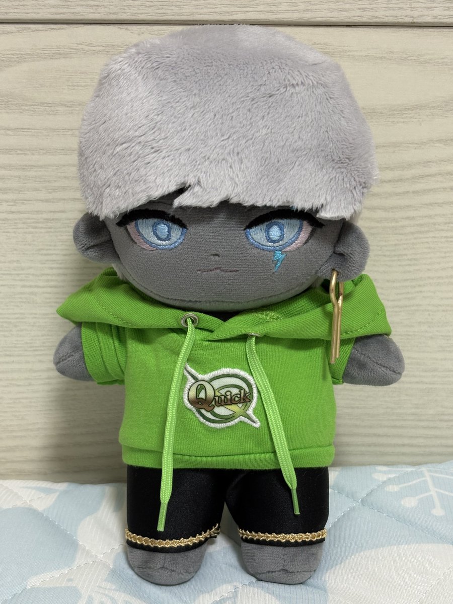 絵じゃなくてぬいぐるみだけど 先月からちまちま作ってたインドラ様