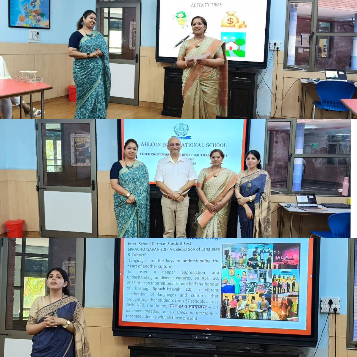 Riya Pahuja (@riyaapahuja17) on Twitter photo The German Dept. showcased innovative teaching practices today—interactive lessons and immersive activities to make language learning engaging and effective!@ashokkp <a href="/y_sanjay/">Sanjay Yadav</a> <a href="/pntduggal/">PUNEET DUGGAL</a> <a href="/sunandask21/">Sunanda S. Kumar</a> <a href="/SHIVALIAMIT/">SHIVALI CHAUDHRY</a> <a href="/BinnyRawal/">Binny Rawal Nijhawan</a> <a href="/harprit_r/">Harprit .R.Manku</a> The German Dept. showcased innovative teaching practices today—interactive lessons and immersive activities to make language learning engaging and effective!@ashokkp <a href="/y_sanjay/">Sanjay Yadav</a> <a href="/pntduggal/">PUNEET DUGGAL</a> <a href="/sunandask21/">Sunanda S. Kumar</a> <a href="/SHIVALIAMIT/">SHIVALI CHAUDHRY</a> <a href="/BinnyRawal/">Binny Rawal Nijhawan</a> <a href="/harprit_r/">Harprit .R.Manku</a>