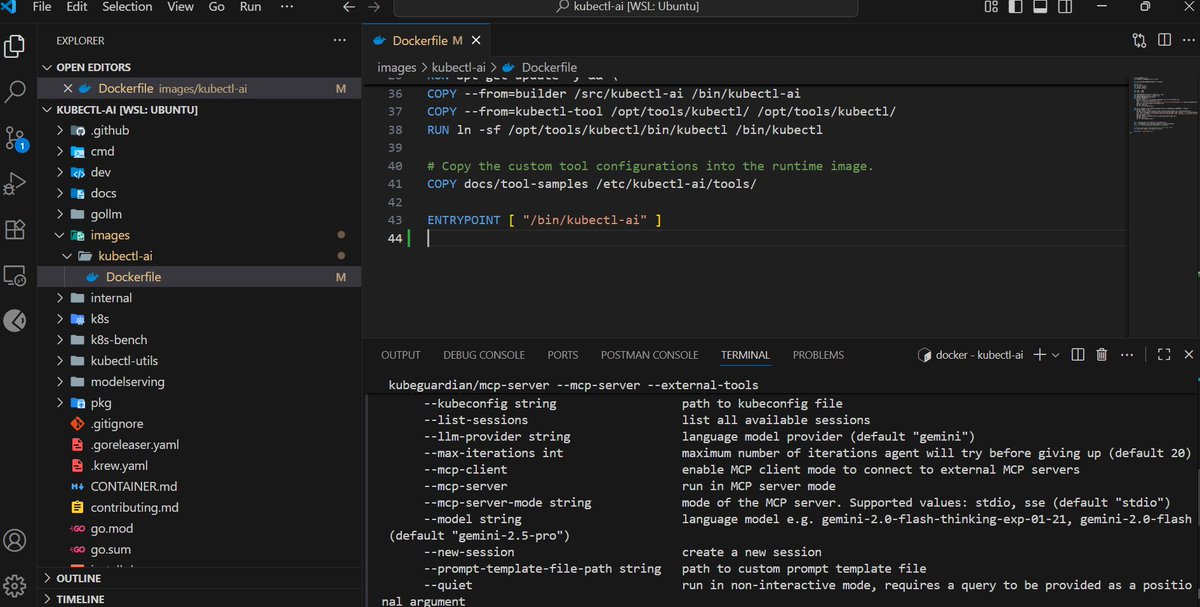 MAkewukanwo's tweet image. We go again, right? #kubectl-ai #ai #kubernetes