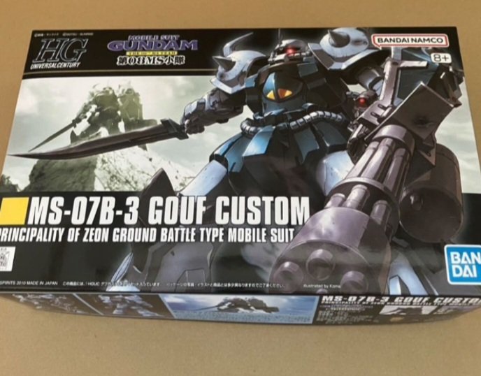 kamakuraShokun's tweet photo. #Gundam #ガンプラ好きと繋がりたい 

#MS07B3 #Gouf #GoufCustom  
#第08MS小隊 #PlasticModelKit https://t.co/YoU6FR0G7E