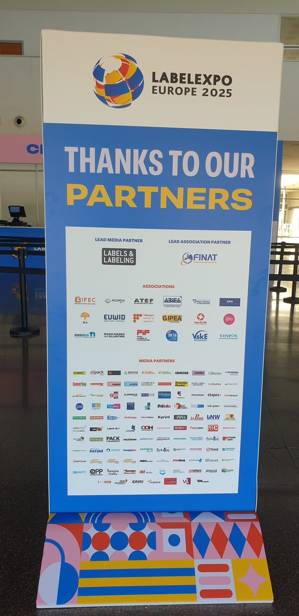 📣 AIFEC en Labelexpo Europe 2025 🚀

Ven a visitarnos a nuestro stand 5A73 👋🏼 ¡Te esperamos!

Las novedades de la asociación y la presentación del nuevo sello QAIFEC y mucho más 👏

#AIFEC #Labelexpo #Europe #Barcelona #Etiquetas #Partners