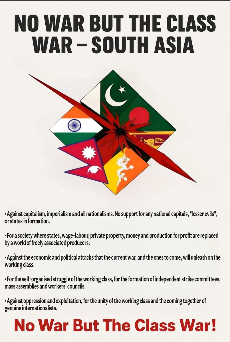 Below are our "Points of Adherence". If they resonate with you, please contact <a href="/nwbcwsasia/">No War But Class War - South Asia</a> via DM  to get involved. We also encourage you to share this with others who may want to join.