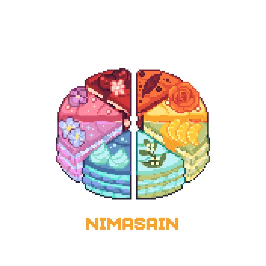 nimasain's tweet image. I think everyone should see this color wheel cake I made before