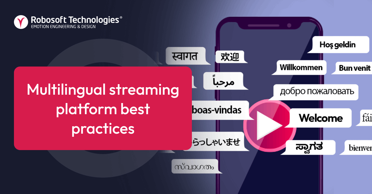 Robosoft's tweet photo. From Money Heist to Squid Game, multilingual streaming proves stories transcend borders. 
Read our blog about best practices for building multilingual OTT platforms: 
https://t.co/nuO47sxlZP https://t.co/HM30O1jz5j