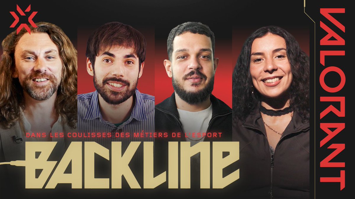 BACKLINE - dans les coulisses des métiers de l'Esport

Casteuse, Live Producer, Observateur ou bien encore Coach

Découvrez le métier des personnes grâce à qui la scène Esport VALORANT évolue chaque jour 👊

Merci à <a href="/louhngle/">JL Lou</a> , <a href="/Thomas_Nakredor/">Nakredor</a> , <a href="/Dokaii/">Dokai</a>  et <a href="/ZE1SHH/">KC ZE1SH</a>  pour leur