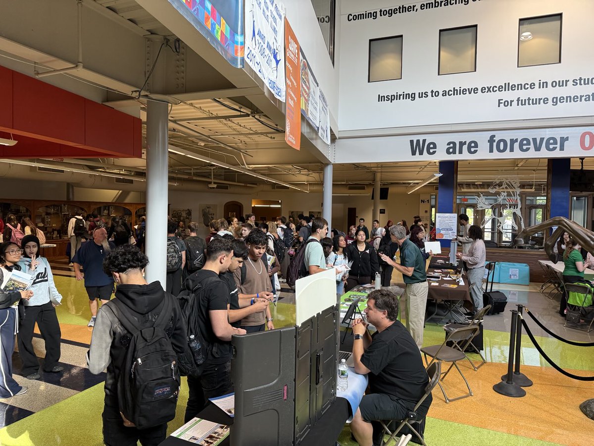 Great day for our post secondary offerings ⁦<a href="/StaggHighSchool/">Stagg High School</a>⁩ ⁦<a href="/aasguidance/">Stagg Charger Guidance</a>⁩!