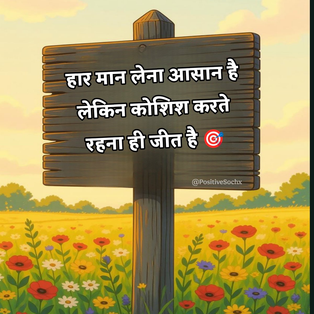 हार मान लेना आसान है लेकिन कोशिश करते रहना ही जीत है 🚶‍♂️🎯