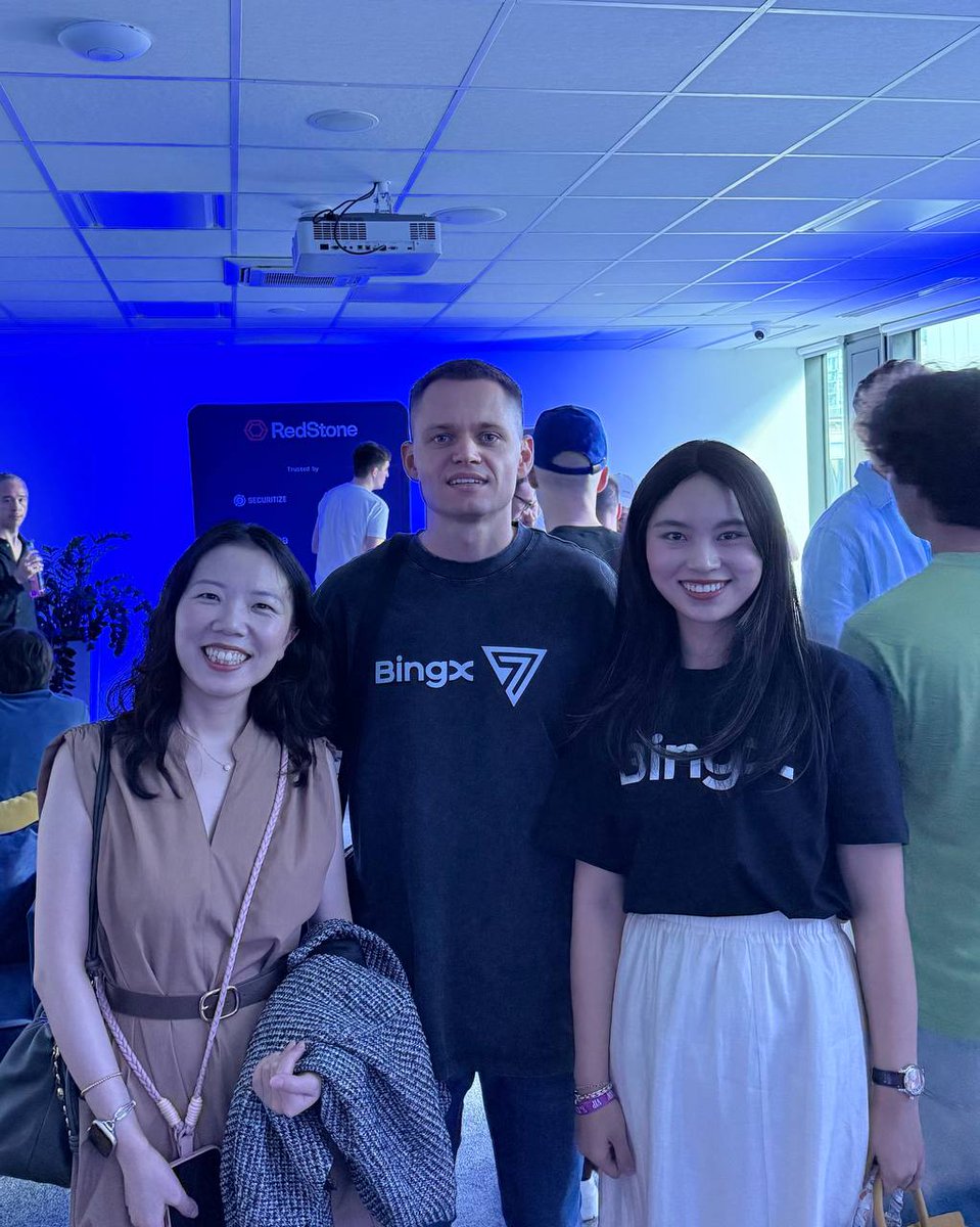 andrei_sobolev_'s tweet image. I flew to Warsaw for the ETH Conference 🇵🇱 

BingX is the only exchange represented at the conference, holding raffles, giving away merchandise, treating all guests with coffee, and having BingX&apos;s CMO and CPO participate on stage and in all panel discussions. 

BingX already has…
