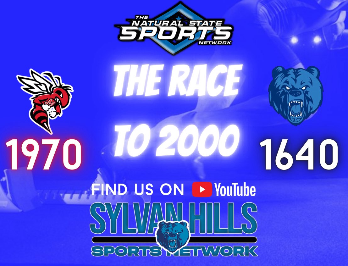 Jay Bir 🏛 (@thejaybir) on Twitter photo Help <a href="/SHBearsSN/">Sylvan Hills Sports Network</a> get to 2K YouTube subscribers before Maumelle! We beat them once, let’s do it again!! Help <a href="/SHBearsSN/">Sylvan Hills Sports Network</a> get to 2K YouTube subscribers before Maumelle! We beat them once, let’s do it again!!