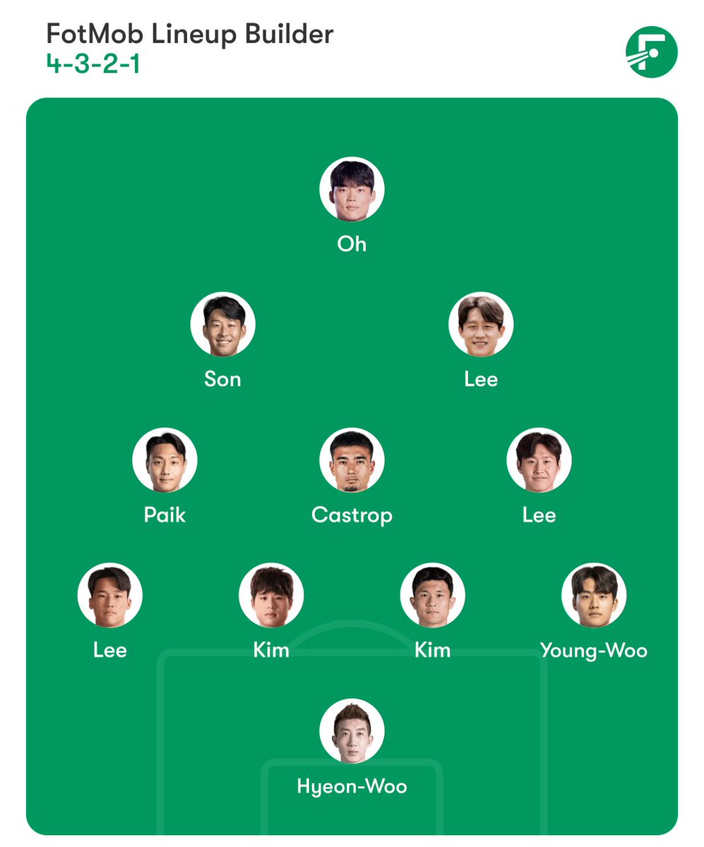 dominic (@ballersofkorea) on Twitter photo <a href="/FSFootball_/">Fighting Stripes Football</a> I know it won‘t happen, but would love to see Castrop alongside Paik & Kang-in. Would be a fluent mid, with Kang-in & Jae-sung both being able to overlap / drop back into the midfield — Sonny is free to stay wide or cut in & Castrop could thrive with Paik. But not gonna be so.. <a href="/FSFootball_/">Fighting Stripes Football</a> I know it won‘t happen, but would love to see Castrop alongside Paik & Kang-in. Would be a fluent mid, with Kang-in & Jae-sung both being able to overlap / drop back into the midfield — Sonny is free to stay wide or cut in & Castrop could thrive with Paik. But not gonna be so..