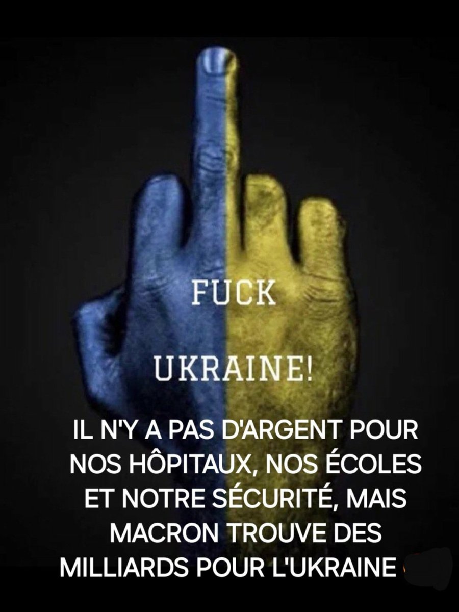 <a href="/BFMTV/">BFMTV</a> Ça y est ce taré se prend pour CHURCHILL..Le courage et le charisme en moins..
Allez vas-y Manu ,comme te l a dit Matteo Salvini ' Prend ton fusil et ton casque " et pars te battre...
NOUS ,les Russes ne sont en rien nos ennemis .....