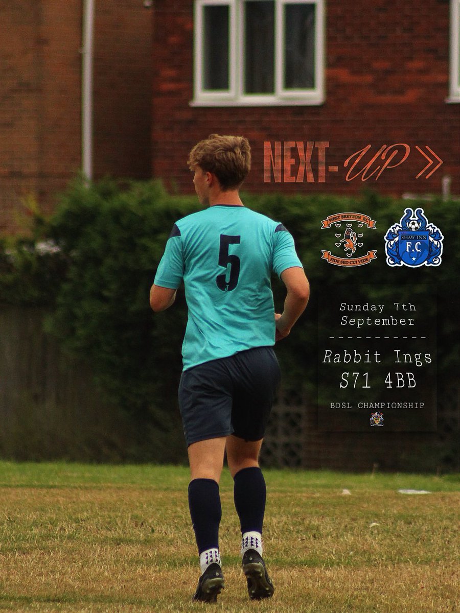 ⏩️ Next-Up West Bretton Football Club

Looking forward to Matchday!😁

#UTSI 🩵